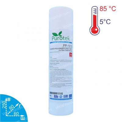 Purotek PP-1010 полипропиленовый картридж VodaVozduh